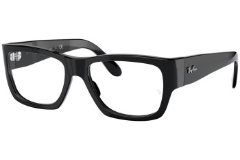 Glasses Ray-Ban Nomad Wayfarer RX5487 2000 Rechteck Schwarz