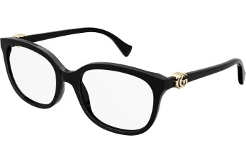 Brillen Gucci GG1075O 004 Quadratisch Schwarz