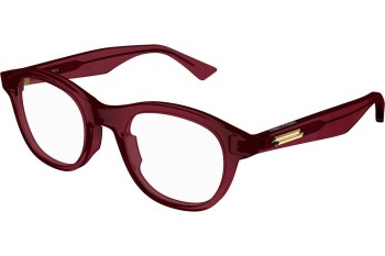 Glasses Bottega Veneta BV1130O 003 Rund Rot