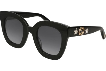 Sunglasses Gucci GG0208S 001 Groß Schwarz