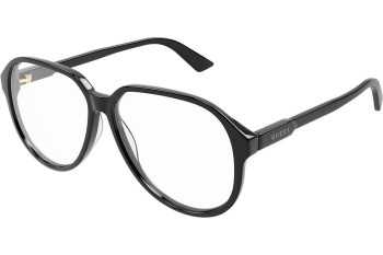 Glasses Gucci GG1036O 001 Pilot Schwarz