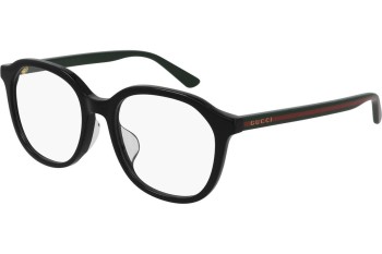 Glasses Gucci GG0932OA 001 Rund Schwarz