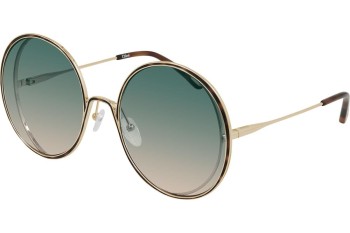 Sunglasses Chloe CH0037S 004 Rund Gold