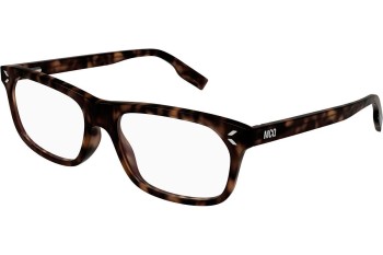 Glasses McQ MQ0349O 002 Rechteck Havanna