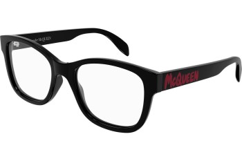 Glasses Alexander McQueen AM0350O 002 Quadratisch Schwarz