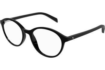 Glasses Puma PJ0063O 001 Rund Schwarz