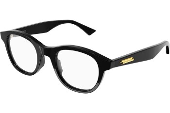 Glasses Bottega Veneta BV1130O 001 Rund Schwarz