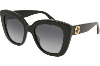 Sunglasses Gucci GG0327S 001 Cat Eye Schwarz