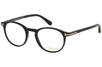 Brillen Tom Ford FT5294 001 Rund Schwarz