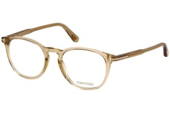 Glasses Tom Ford FT5401 045 Rund Braun