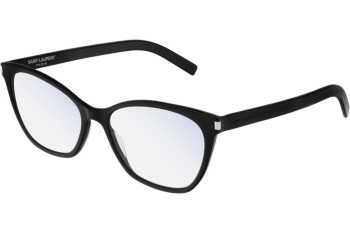 Glasses Saint Laurent SL287SLIM 001 Cat Eye Schwarz