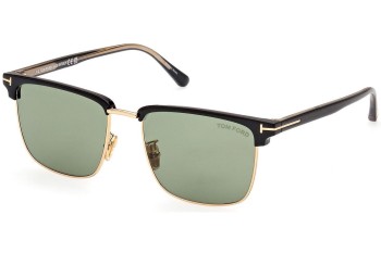 Sunglasses Tom Ford FT0997-H 01N Browline Schwarz