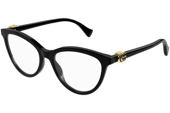 Brillen Gucci GG1179O 005 Cat Eye Schwarz