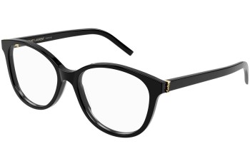 Glasses Saint Laurent SLM112 001 Rund Schwarz