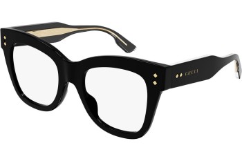 Glasses Gucci GG1082O 001 Cat Eye Schwarz