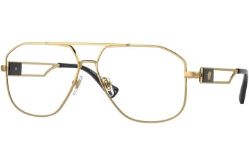 Glasses Versace VE1287 1002 Pilot Gold