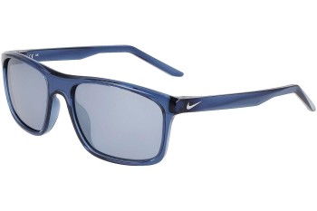 Sonnenbrille Nike Fire P FD1818 434 Quadratisch Blau