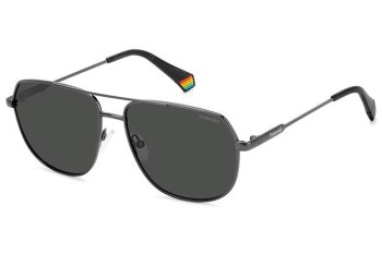 Sunglasses Polaroid PLD6195/S/X KJ1/M9 Polarized Pilot Silber