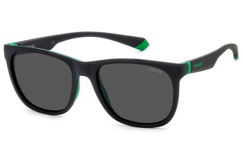 Sonnenbrille Polaroid PLD2140/S 3OL/M9 Polarized Quadratisch Schwarz