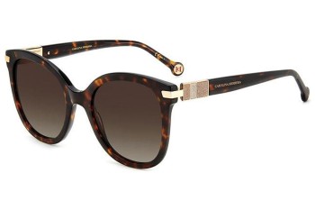 Sunglasses Carolina Herrera HER0134/S 086/HA Rund Havanna