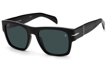 Sunglasses David Beckham DB7000/SBOLD 807/KU Quadratisch Schwarz