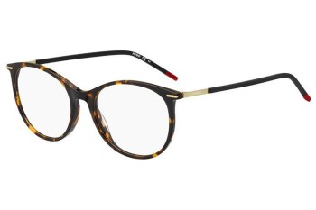 Brillen HUGO HG1238 0UC Cat Eye Havanna