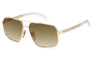 Sonnenbrille David Beckham DB7102/S LOJ/HA Pilot Gold