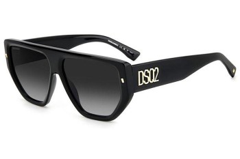 Sonnenbrille Dsquared2 D20088/S 2M2/9O Flat Top Schwarz