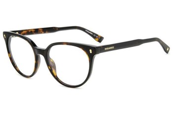 Glasses Dsquared2 D20082 086 Cat Eye Havanna