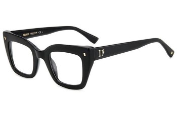 Glasses Dsquared2 D20099 807 Quadratisch Schwarz