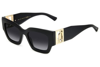 Sonnenbrille Jimmy Choo NENA/S 807/9O Rechteck Schwarz