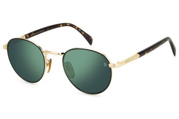 Sonnenbrille David Beckham DB1116/S I46/MT Oval Gold