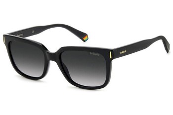 Sunglasses Polaroid PLD6191/S 807/WJ Polarized Quadratisch Schwarz