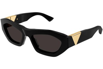 Sonnenbrille Bottega Veneta BV1221S 001 Besondere Schwarz