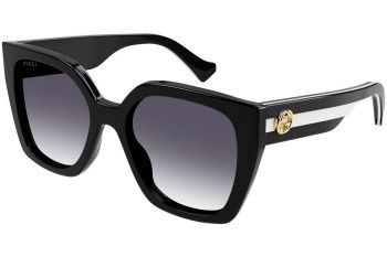 Sonnenbrille Gucci GG1300S 004 Quadratisch Schwarz