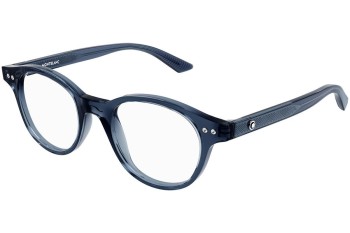 Glasses Mont Blanc MB0255O 003 Rund Blau