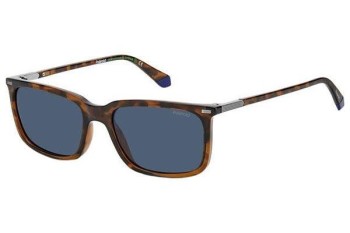 Sonnenbrille Polaroid PLD2117/S 9N4/C3 Polarized Rechteck Havanna