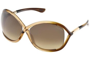 Sunglasses Tom Ford Whitney FT0009 74F Groß Braun