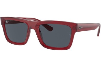 Sunglasses Ray-Ban Warren RB4396 667987 Rechteck Rot