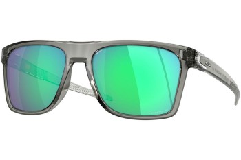 Sonnenbrille Oakley Leffingwell OO9100-10 Polarized Quadratisch Grau