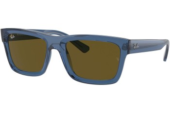 Sonnenbrille Ray-Ban Warren RB4396 668073 Rechteck Blau