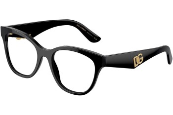 Brillen Dolce & Gabbana DG3371 501 Rund Schwarz