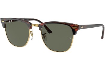 Sunglasses Ray-Ban Clubmaster Classic RB3016 990/58 Polarized Browline Havanna