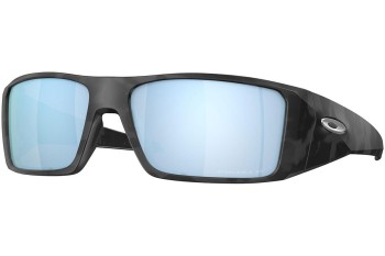 Sonnenbrille Oakley Heliostat OO9231-05 Polarized Rechteck Schwarz