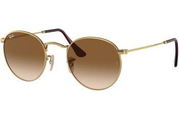 Sonnenbrille Ray-Ban Round Metal RB3447 001/51 Rund Gold