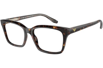 Glasses Emporio Armani EA3219 5879 Quadratisch Havanna