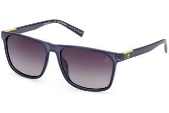 Sonnenbrille Timberland TB9312 90D Polarized Quadratisch Blau