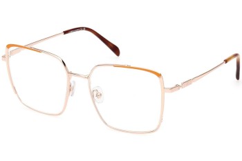 Glasses Emilio Pucci EP5221 28A Quadratisch Gold