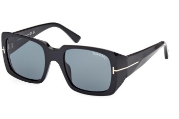 Sunglasses Tom Ford FT1035 01V Quadratisch Schwarz