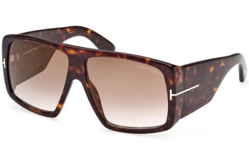 Sonnenbrille Tom Ford FT1036 52F Quadratisch Havanna